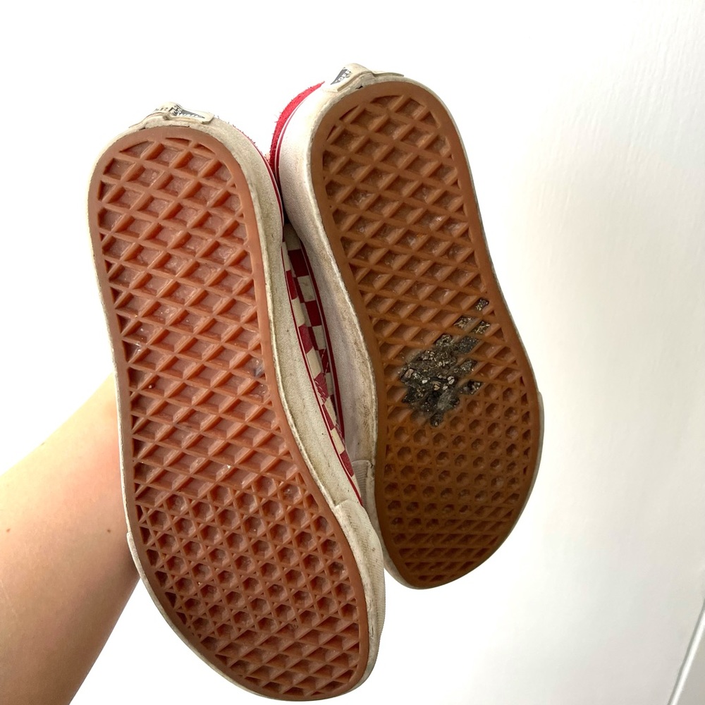 Red Checkered Vans - Picture 5 of 7